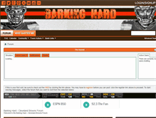 Tablet Screenshot of barkinghard.com